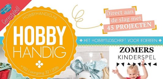 HobbyHandig 192 is uit! hobbyhandig 192 is uit