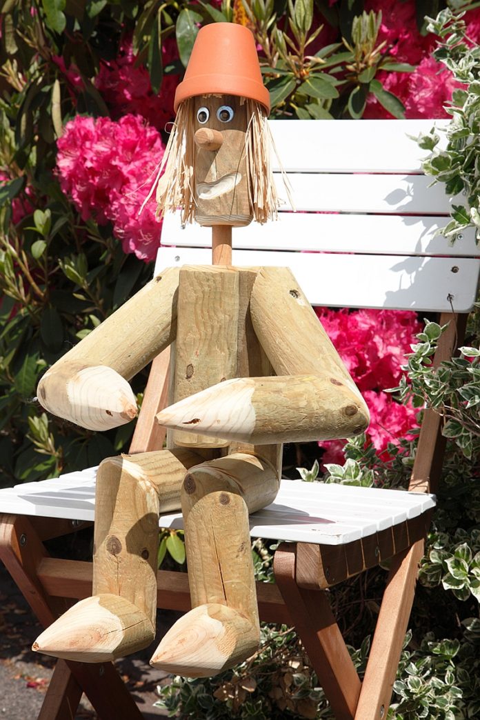 tuinvrouw hout