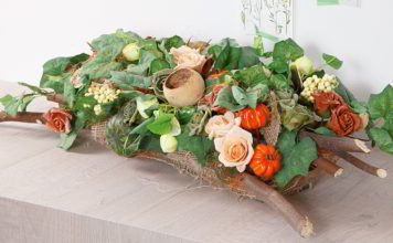 Fleur in huis bloemstuk