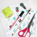 Maak jouw eigen cactus kunstwerk: benodigdheden