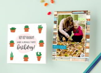 Een verjaardagskaart ontwerpen