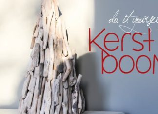 DIY kerstboom van sloophout