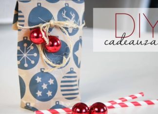 Zelf geschenkzakjes maken.