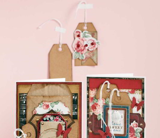 Romantisch met tags tags
