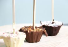Chocolademelk sticks zelf maken Chocolademelk sticks diy