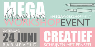 Mega workshop over handletteren en meer!