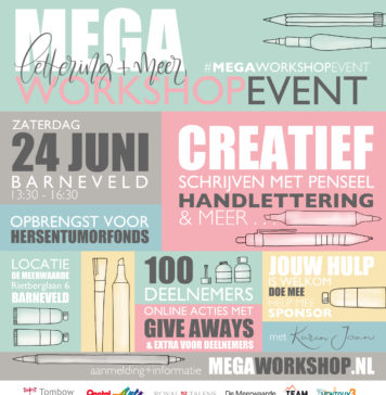 Mega workshop over handletteren en meer!