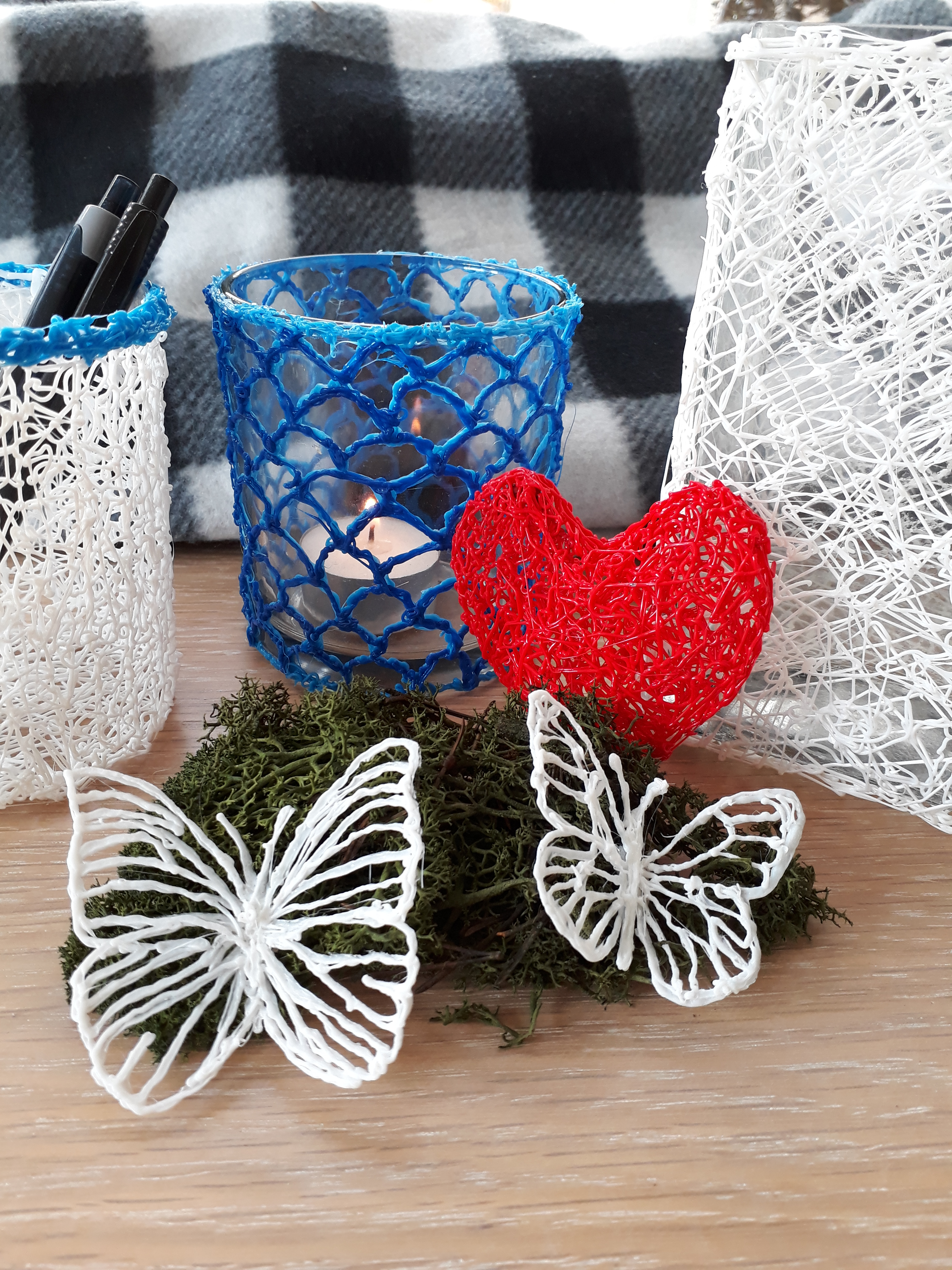 Wonderbaar 3D-pen spelen met en 3D-pen , je maakt de leukste dingen WJ-04