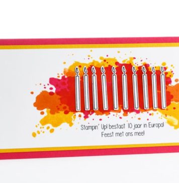 Stampin’ Up! viert feest