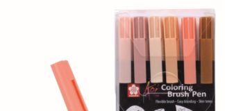 Nieuwe brushpennen van Sakura brushpennen