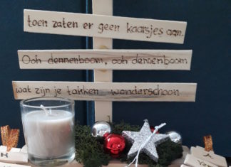 Kerstdecoraties van hout