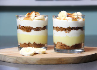 Lekker toetje: Banoffee in een glaasje