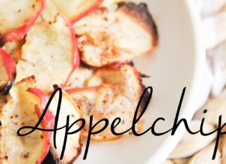 Zelf gezonde appelchips maken!