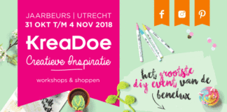 Kom naar KreaDoe, van 31 oktober tot en met 4 november