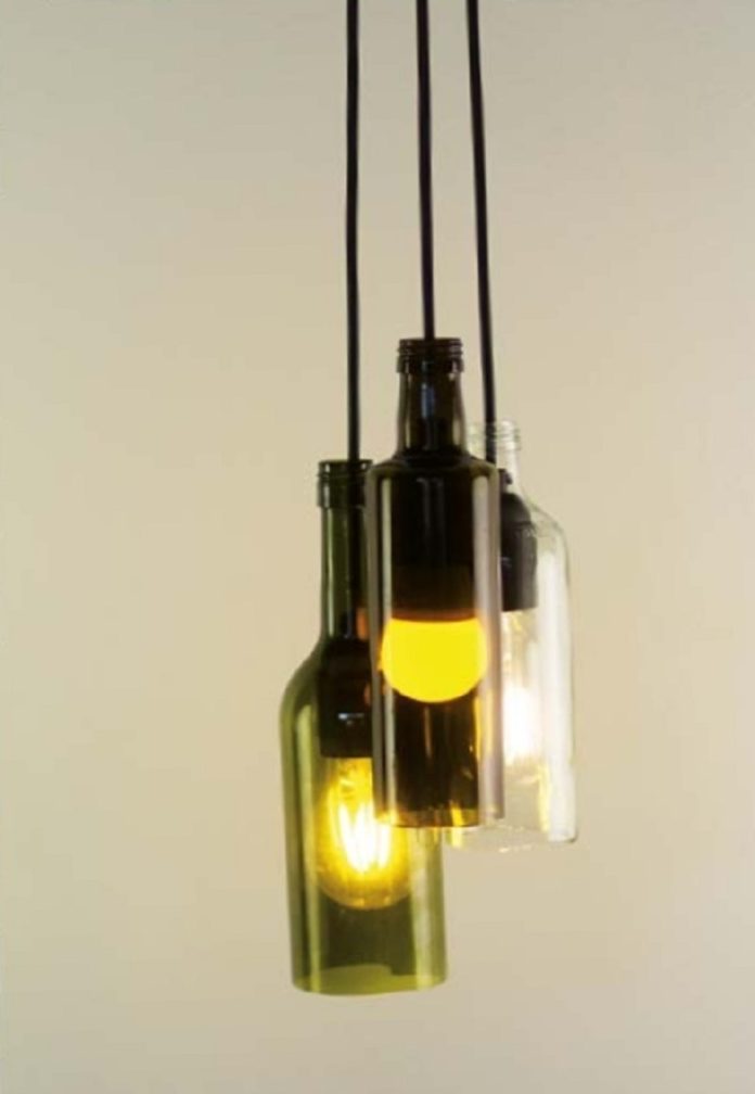 Upcycling lamp