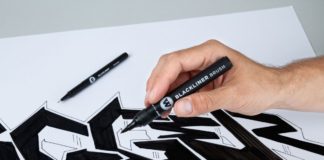 Molotow Blackliner Brush Marker