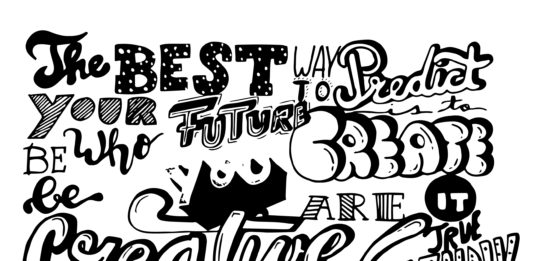 Letterkunst van Linda Koster in Creative Letters 11