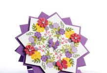 Een bloemetje voor jou easel card