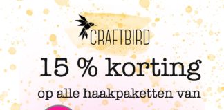 15% Korting op alle haakpakketten HardiCraft