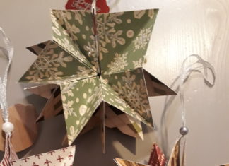 Kerstster of Kerstkaart Kerstster of Kerstkaart