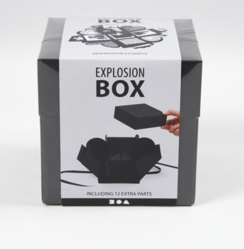 De Explosion Box een verrassend geschenk