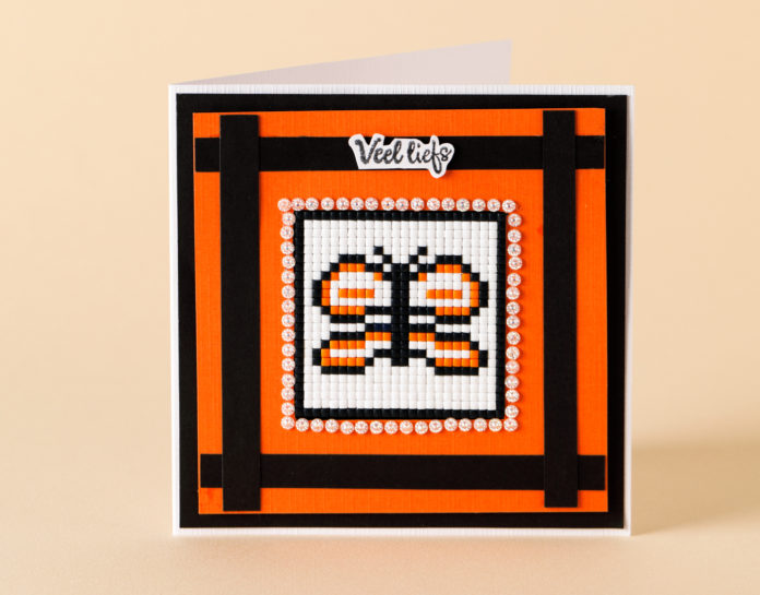 Vlinder pixelkaart