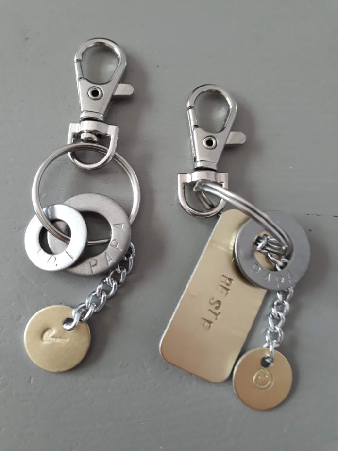 stoere sleutelhanger voor papa
