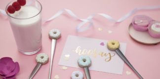 Donuts op een ijslepel!