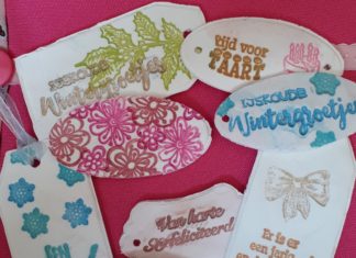 Klei en Stempels worden Tags en Ornamenten