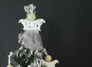 Engel voor in de boom