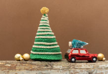 Gehaakte kerstboom