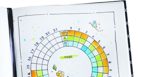 Bullet journaling met Marianne Design