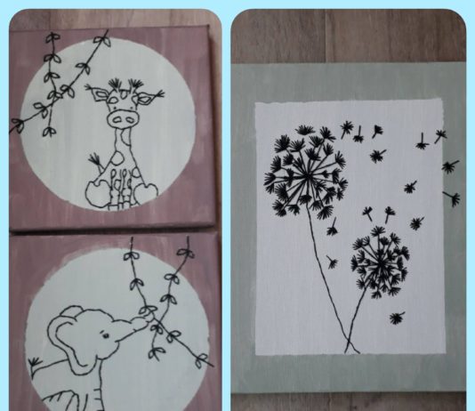 Borduren op canvas borduren op canvas