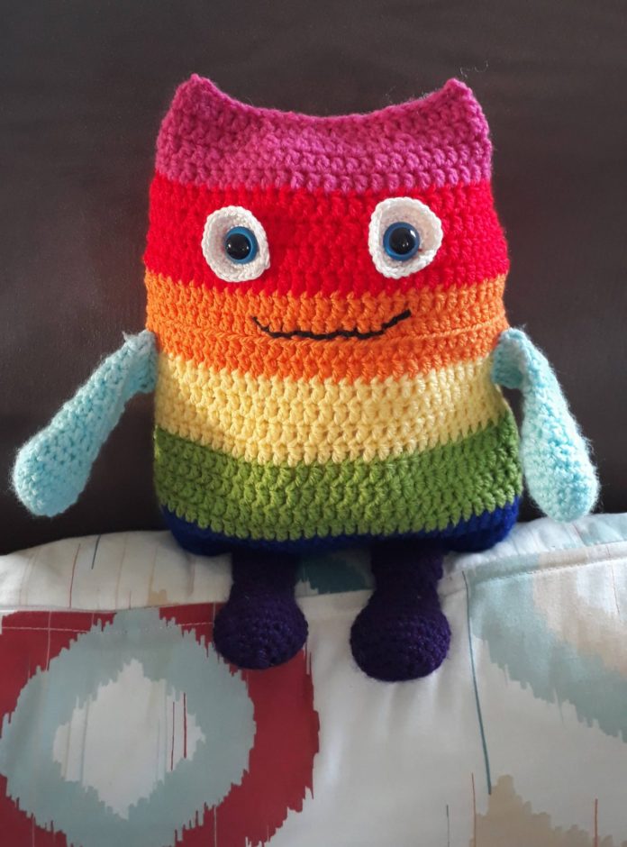 knuffelkussen haken