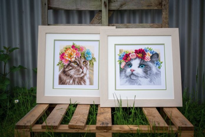 Katten borduren
