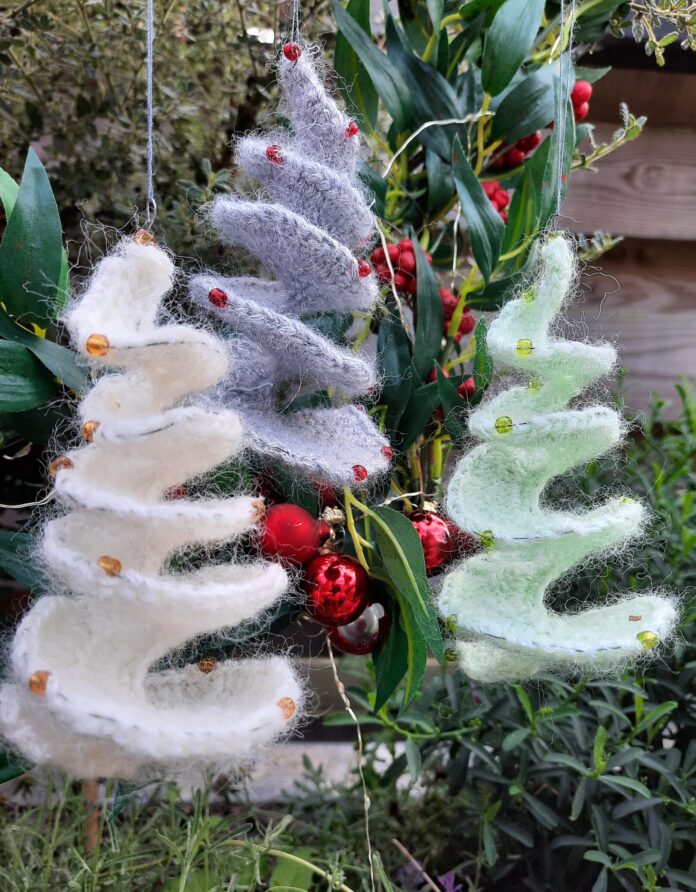 kerstboom spinner haken