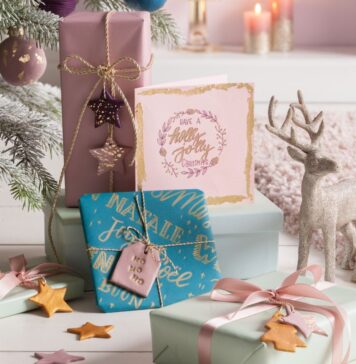 Zelfgemaakte cadeaulabels
