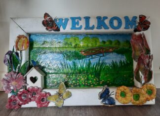 Werken met lood en servetten