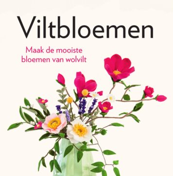 Maak de mooiste bloemen van wolvilt Cover viltbloemen