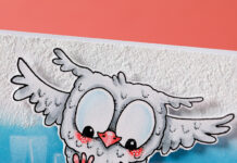 Een uiltje voor elke kaart kaart uil winter mijn hobbykaart xl 112