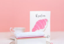 Croissant tompouce van papier croissant tompouce hobbyhandig 246