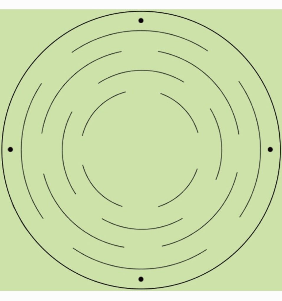 plantenhanger van leer