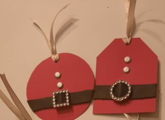 Cadeau labels voor Kerst cadeau label voor kerst