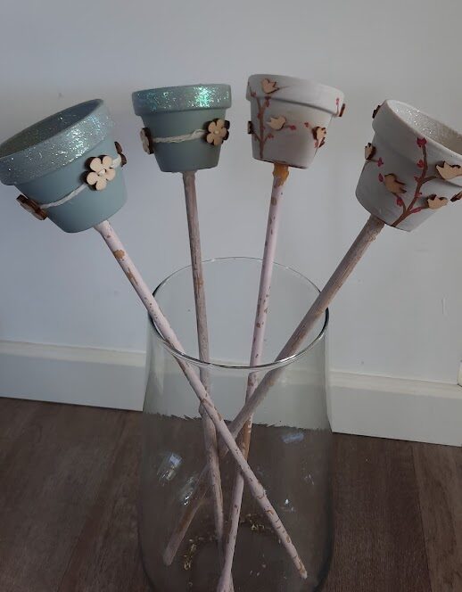 van bloempotje naar tuinlicht
