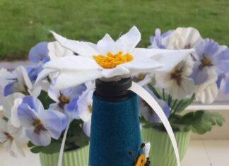 Vliegenverjager aankleden