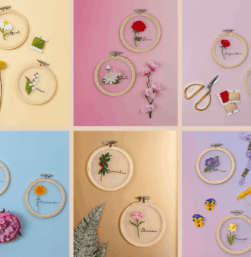 HobbyHandig maandbloemen serie