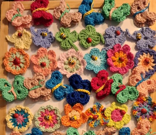 Magneten met bloem magneten met bloemen