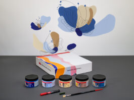 Winnen! Een set Creative Wall Paint