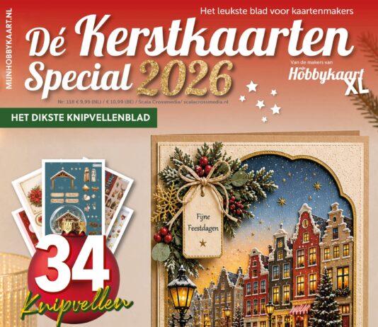 Mijn Hobbykaart XL 118 – Dé kerstkaarten Special 2026 (ook online)