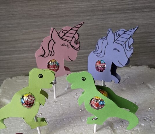Traktatie idee – lolly houder traktatie idee - lolly houder